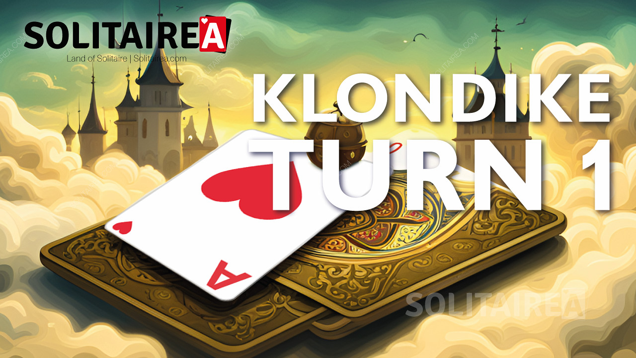 Klondike Solitaire Turn 1 - это единственная в своем роде развлекательная игра.