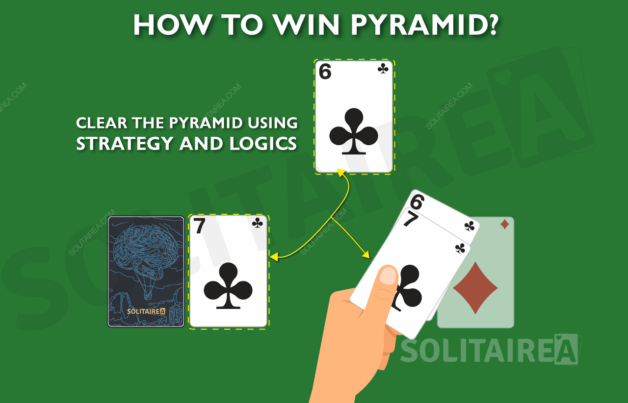 Изучите правила пасьянса "Пирамида", прежде чем разрабатывать стратегии для победы.